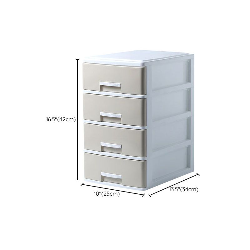 Nordic Vertical File Cabinet Color Block Drawers File Cabinet