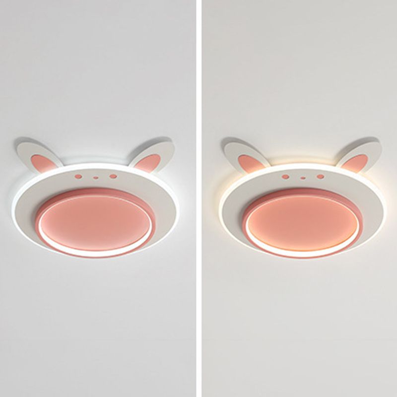 LED Ceiling Mount Light Children Ceiling Light with Acrylic Shade for Kid's Room