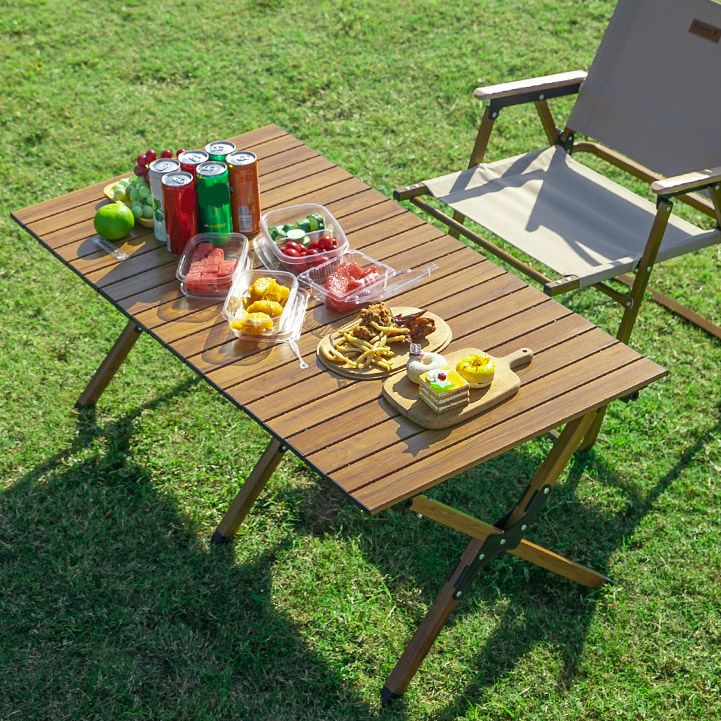 Modern Waterproof Geometric Courtyard Table Aluminum Outdoor Table