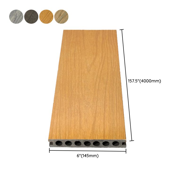 Rectangle Nail Wood Flooring Traditional Wooden Floor for Patio Garden