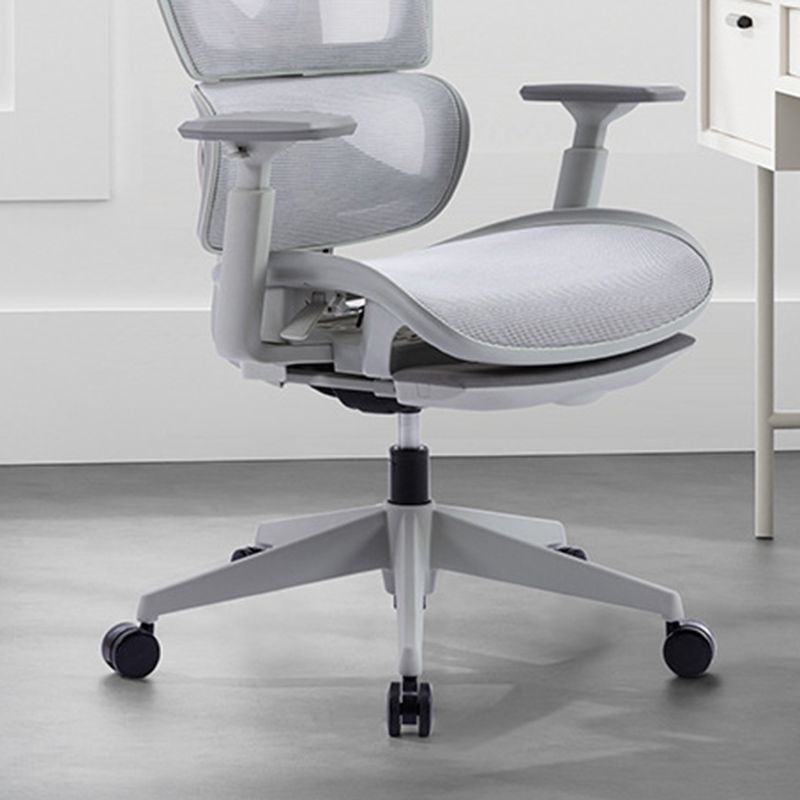 Modern Removable Arms Office Chair Adjustable Seat Height Slide Chair