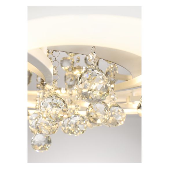 Modern Flower-Shaped Ceiling Flush Mount Lights Acrylic Ceiling Flush