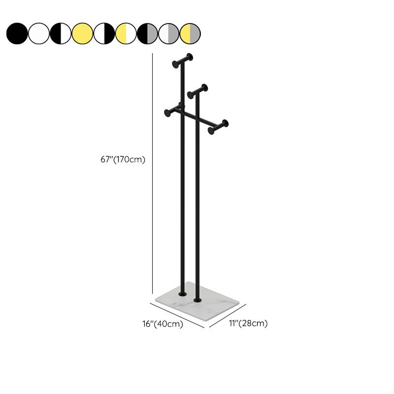 Metal Entrance Coat Hanger Modern Minimalist Home Floor Coat Hanger