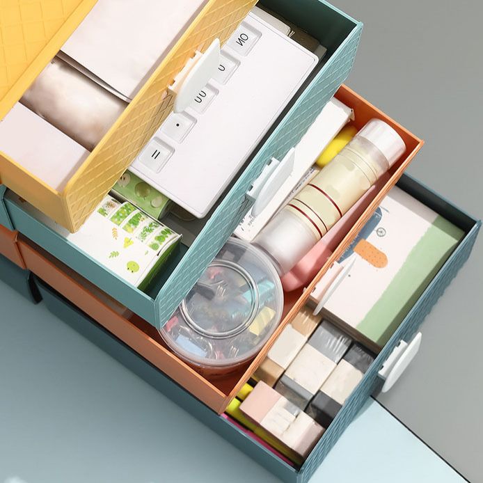 Modern Filing Cabinet Macaron Color Single Drawer Lateral File Cabinet