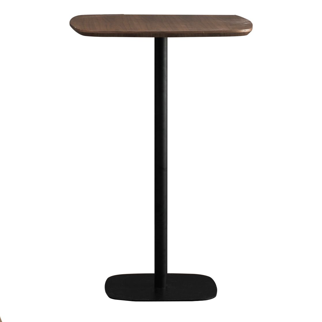 Industrial Round Bar Counter Table Wooden Dining Table for Kitchen