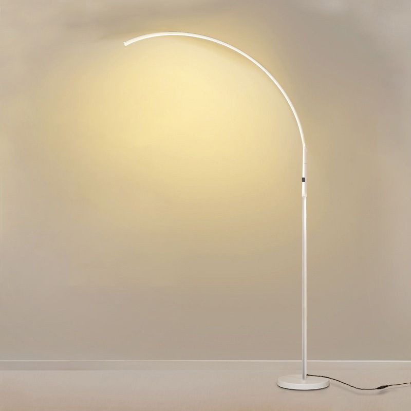 Metal Fishing Rod Standing Floor Light Nordic LED Linear Floor Lamp for Bedroom