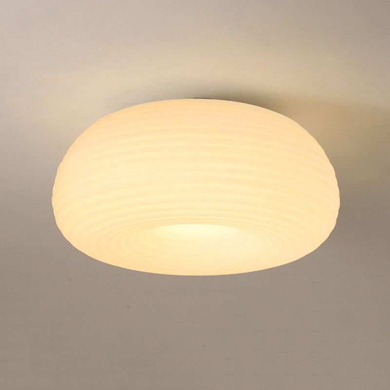 White LED Ceiling Light Modernism Flush Mount Lighting for Foyer