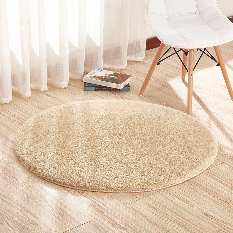 Tapis de chambre à coucher relaxant tapis à intérieur solide multicolo