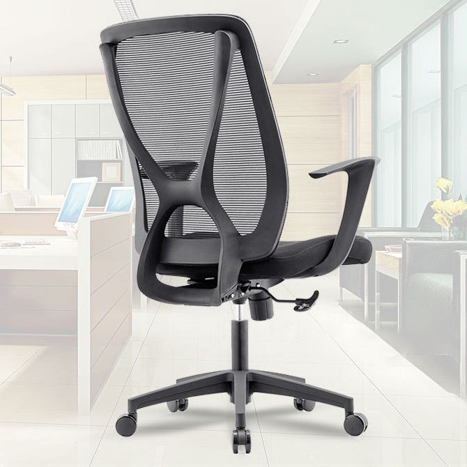 Modern Desk Chair Mesh Computer Chair Conference Chair with Wheels