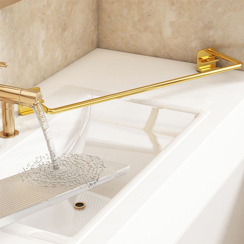 Modern Silver/Gold Bathroom Hardware Set Bath Shelf Bathroom Set