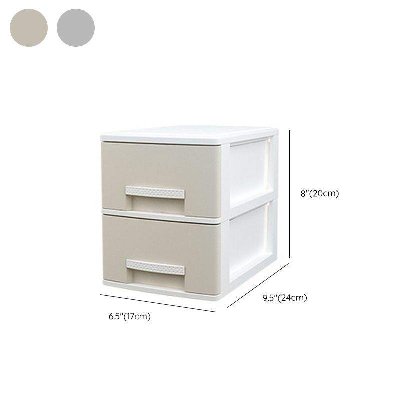 Lateral Plastic Filing Cabinet Contemporary Filing Cabinet with Drawers for Home Office