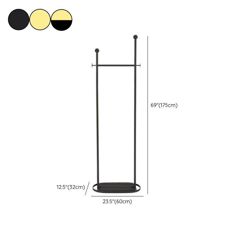 Gorgeous Free Standing Coat Rack Metal Clothes Hanger for Bedroom