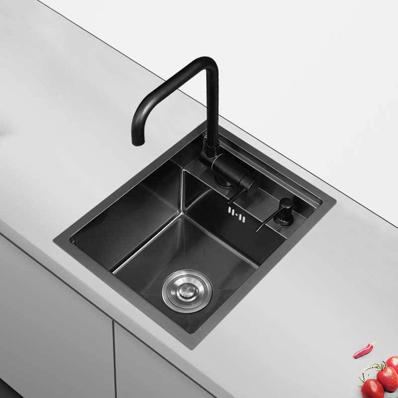 Stainless Steel Sink for Kitchen Drop-In Kitchen Sink with Soap Dispenser