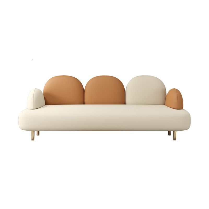 MacAroon Modern RACSED BRACCO DI SOFA CURVATO A 3 PERSITÀ PER LA SOGGIO