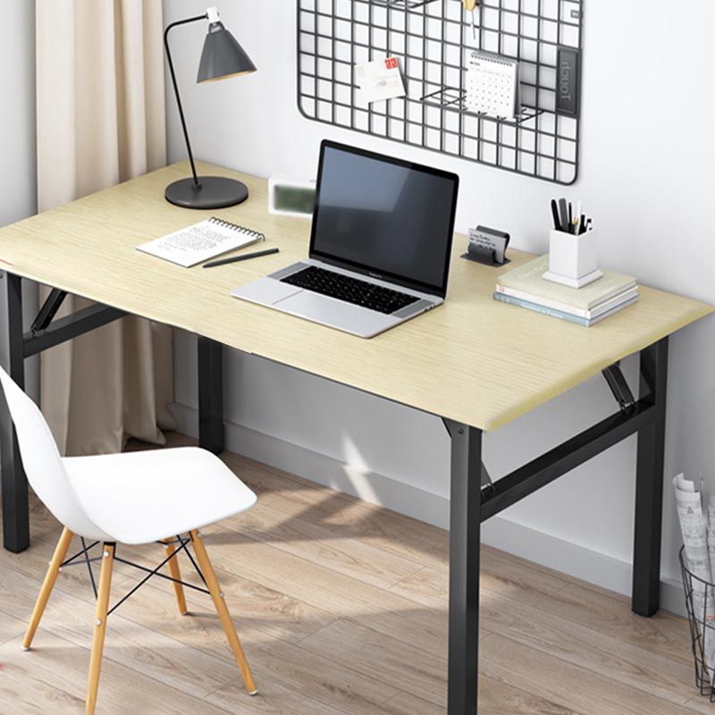 Modern Solid Wood Office Desk Rectangular Writing Desk for Office