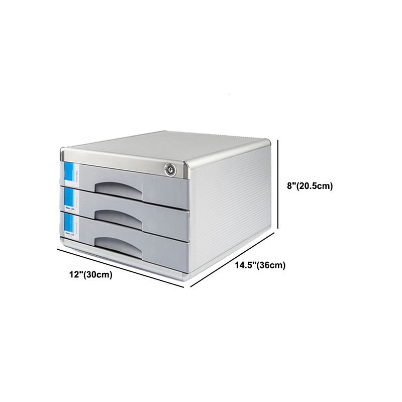 Modern Style Vertical Cabinet Metal Filing Cabinet with Lock and Storage