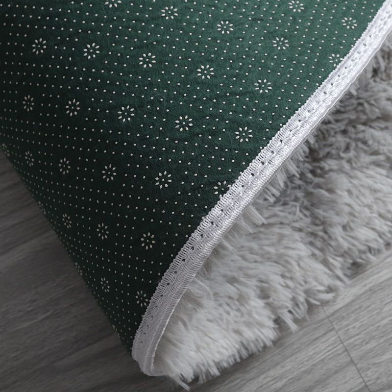 Tapis rond de tapis en polyester tapis intérieur pour décoration de la chambre à coucher