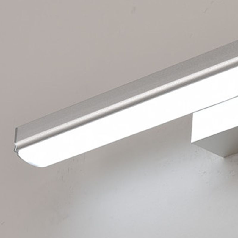 Strip vorm wandverlichting moderne stijl metalen 1 lichte sconce lamp voor badkamer