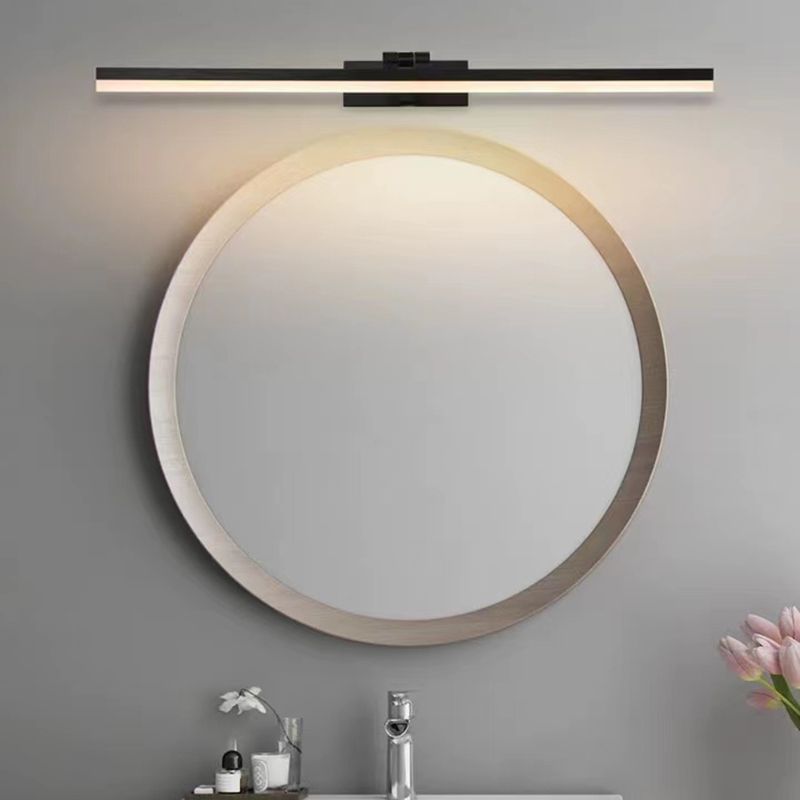 Black Vanity Light Contemporary Led Vanity Light for Bathroom