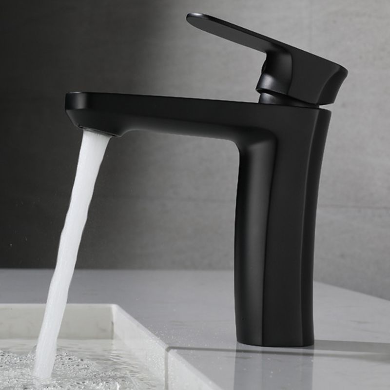 Square 1-Handle Bathroom Faucet 1 Hole Vessel Sink Bathroom Faucet