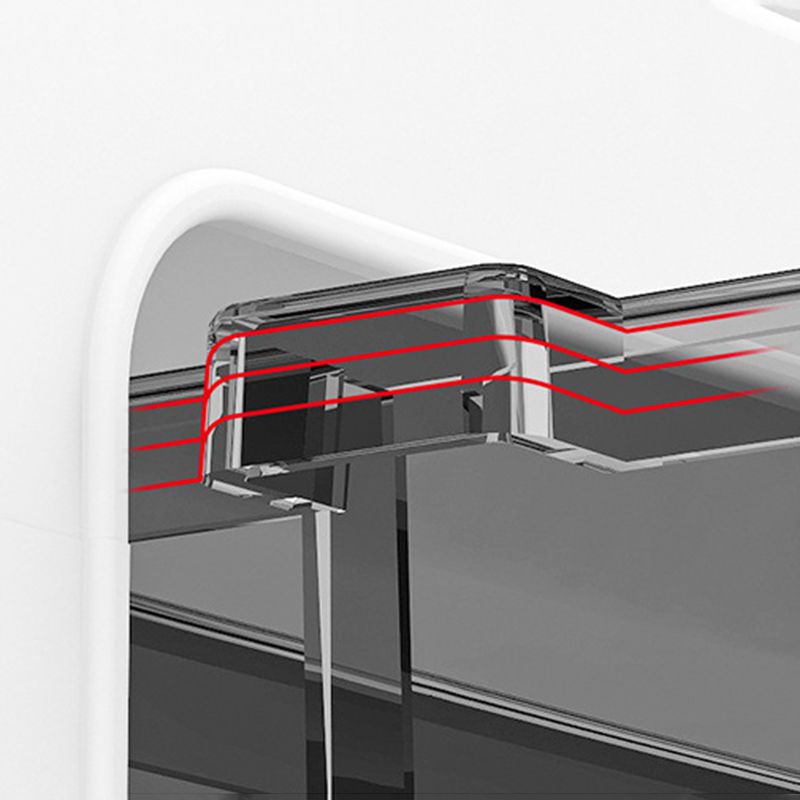 Modern Acrylic Cabinet Drawers and Pedestal Filing Cabinet for Home Office