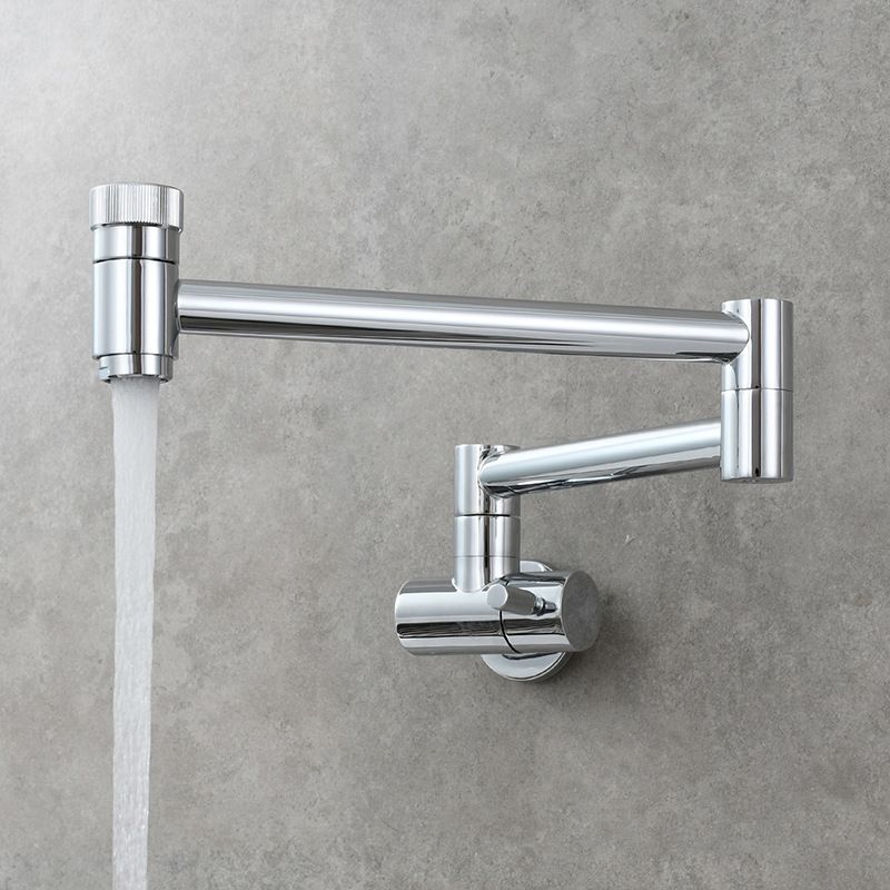 Modern Faucet 1-Handle Brass Single Level Low Profile Pot Filler Kitchen Faucet