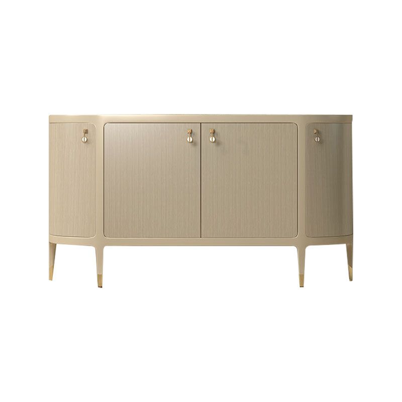 Glam Buffet Table Solid Wood Storage Sideboard Buffet for Dining Room