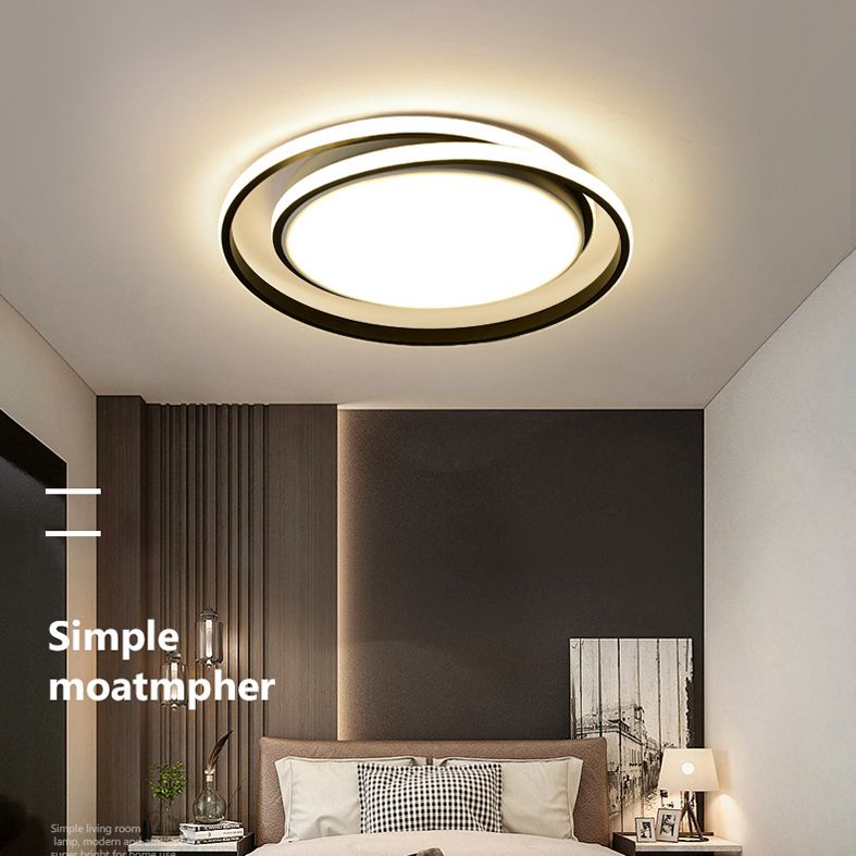 Moderne stijl Twisted Line Flush Mount Lighting voor woonkamer slaapkamer