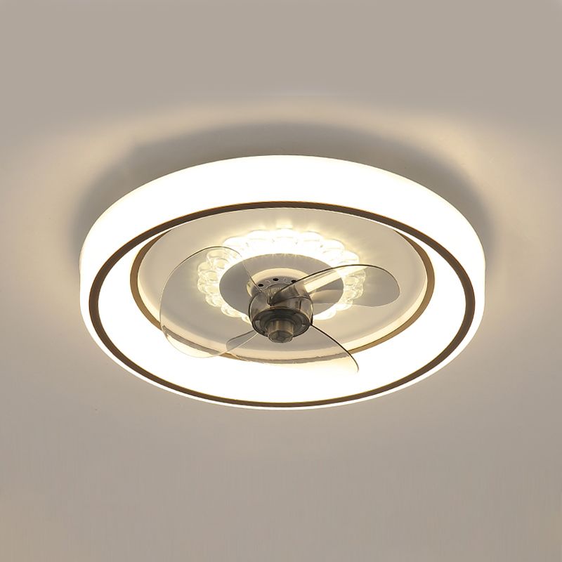 Circular Flush Mount Éclairage Éclair