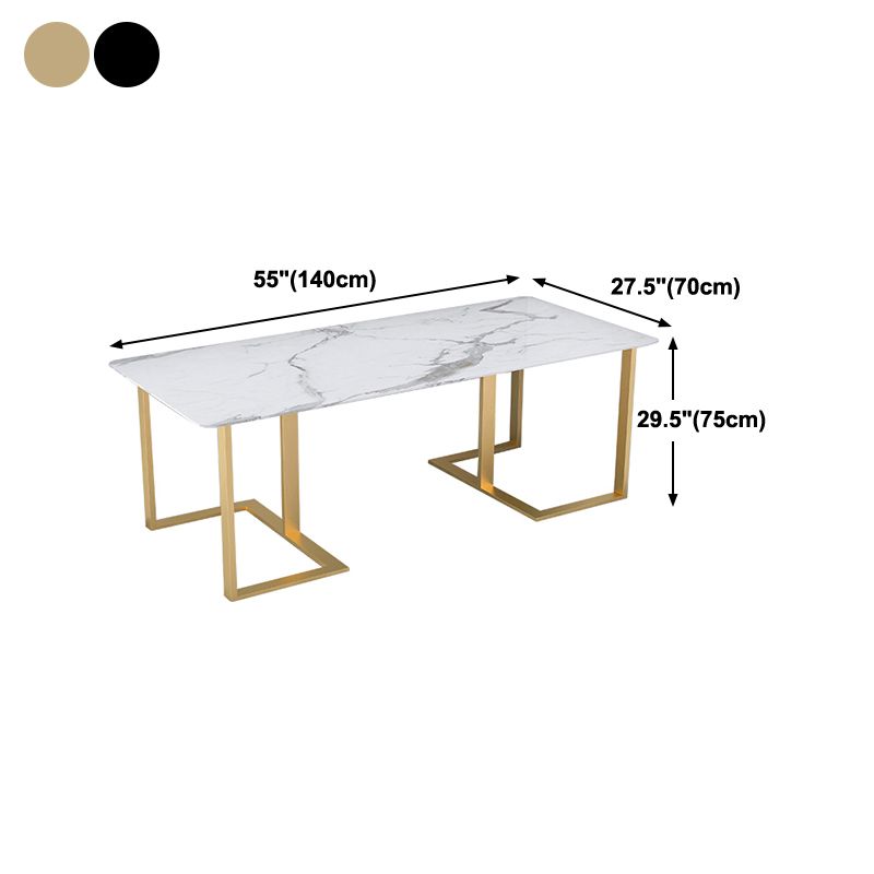 Rectangular Meeting Table Home Office Simplicity Writing Desk