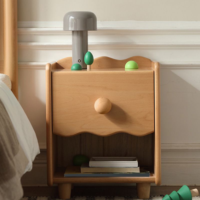 Light Wood Bedside Table for Nursery Modern & Contemporary Nightstands