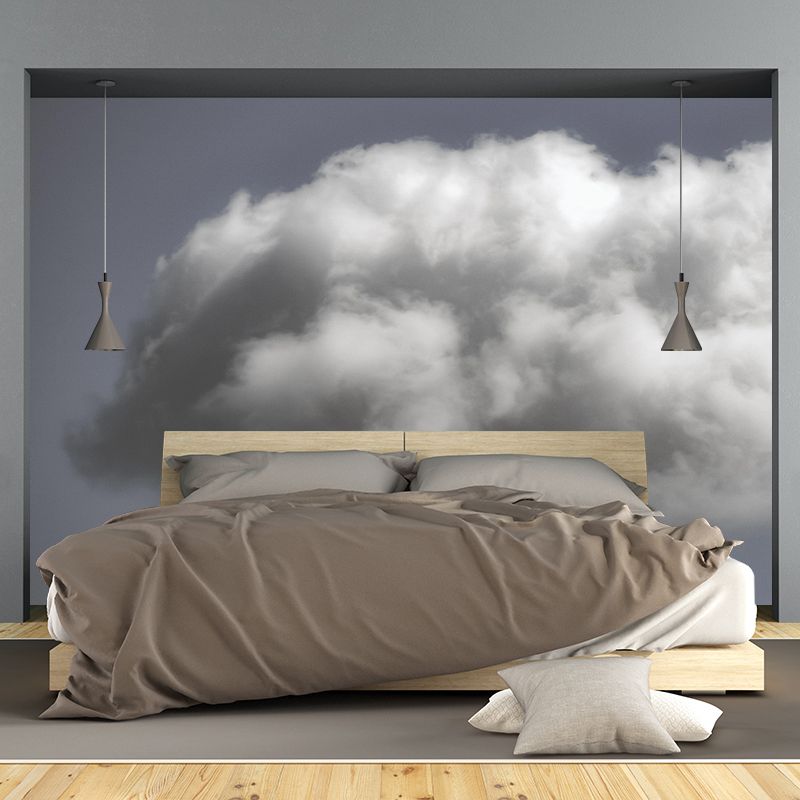 Sky Pattern Contemporary Wallpaper Stain Resistant Photography Wall Mural