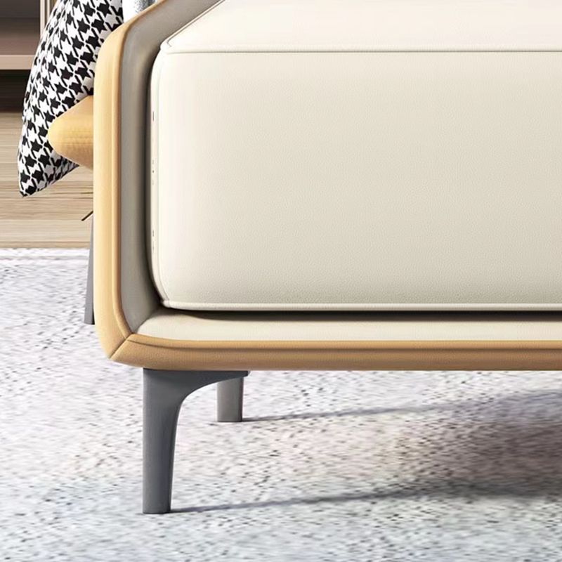 47.2"L Upholstered Seating Bench Cushioned Entryway and Bedroom Bench with Legs