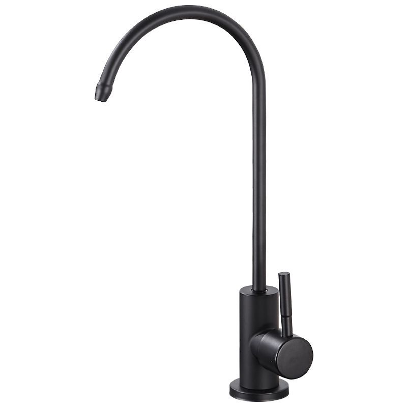 Contemporary Kitchen Faucet Stainless Steel Single Handle High Arc Kitchen Faucet