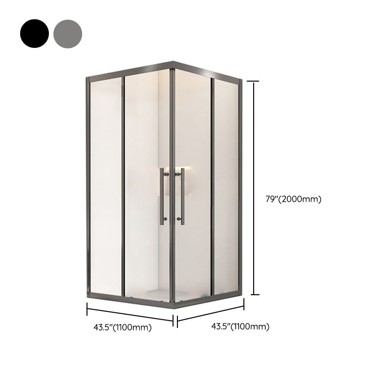 Rectangular Full Frame Shower Enclosure Tempered Glass Shower Enclosure