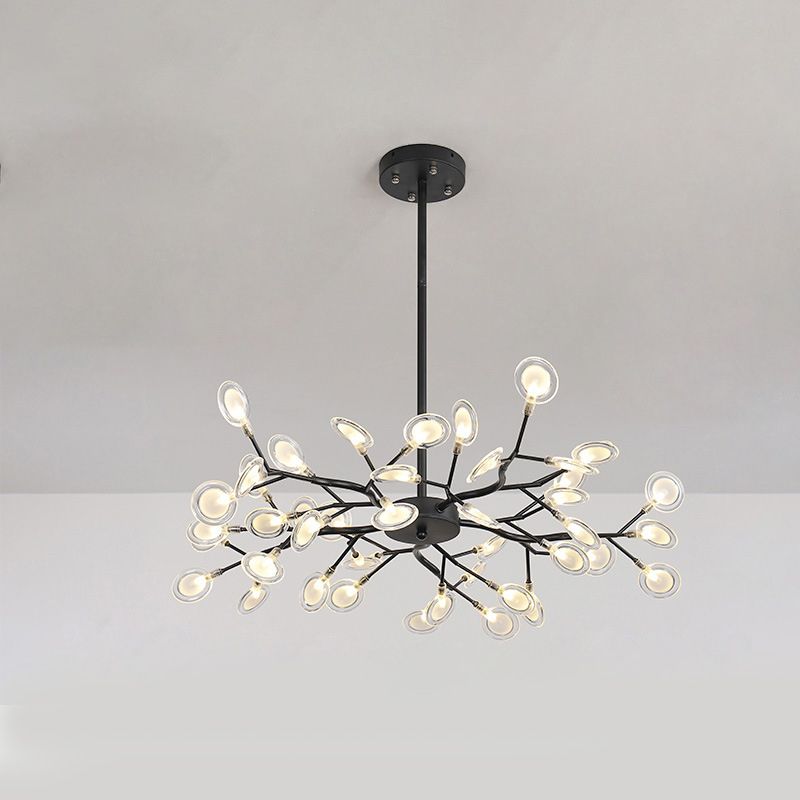 Chandelier de lustre en métal moderne en forme de branche LED ARRIMME LEMPORT