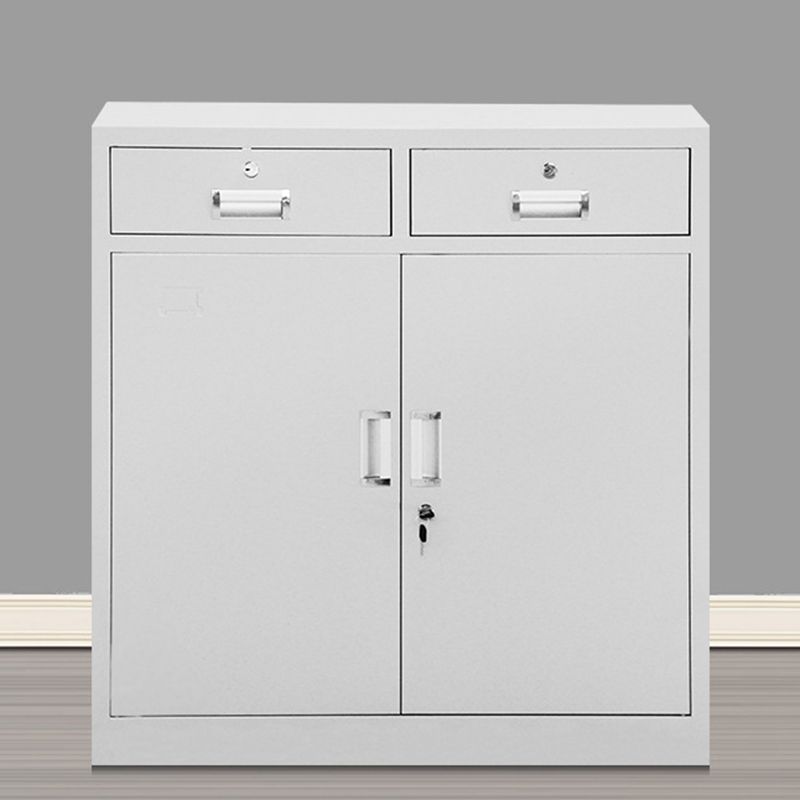 Modern Style Lateral Filing Cabinet Metal Fire-Resistant Filing Cabinet with Storage