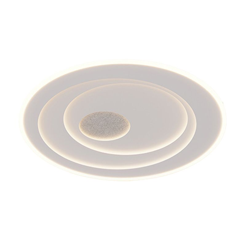 Contemporary Flush Mount Lighting LED White Ceiling Light for Home