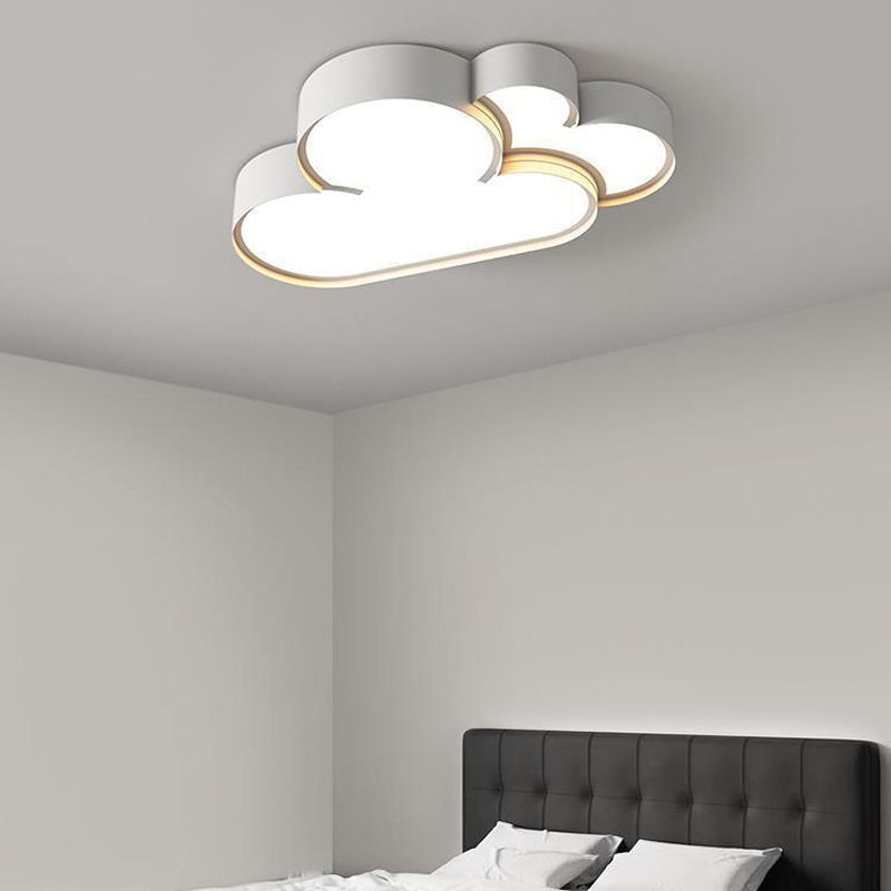 Modernism Ceiling Light LED White Flush Mount Lighting for Hallway Home