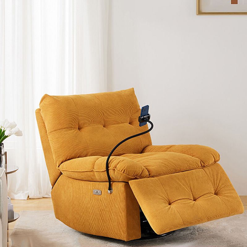 Modern & Contemporary Standard Recliner Rocking Corduroy Recliner Chair