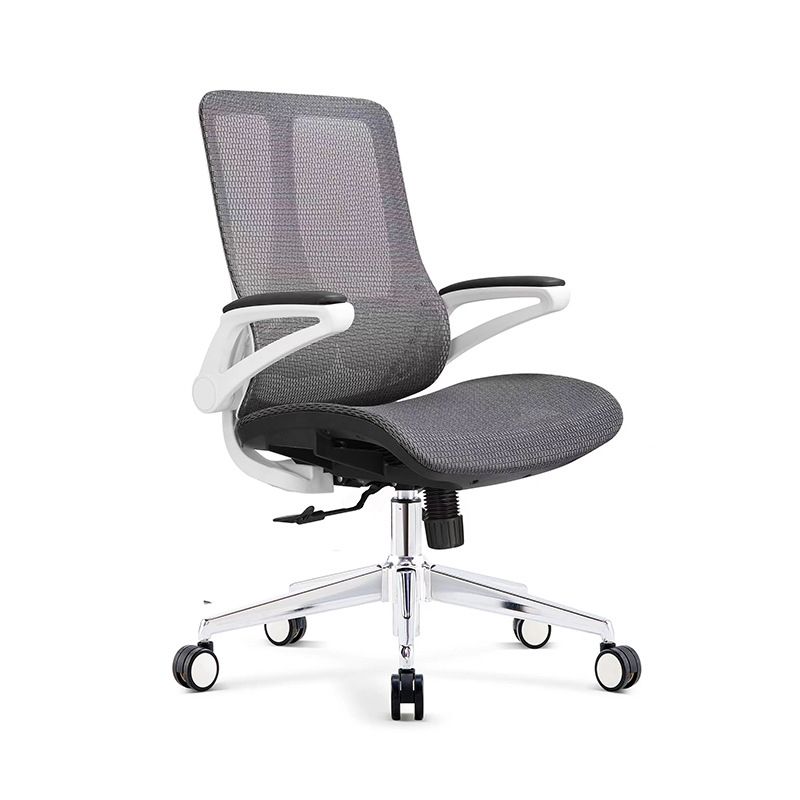 Modern Office Chair Breathable AirGrid Padded Arms Desk Chair with Wheels