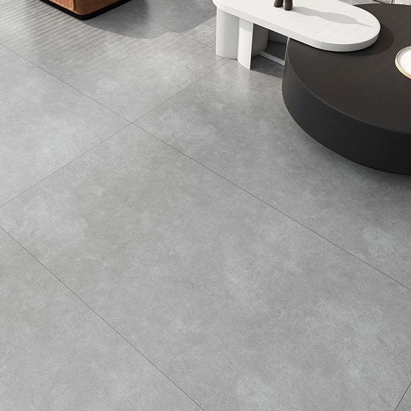 Rectangle Tile Solid Color Straight Edge Texture Design Floor Tile