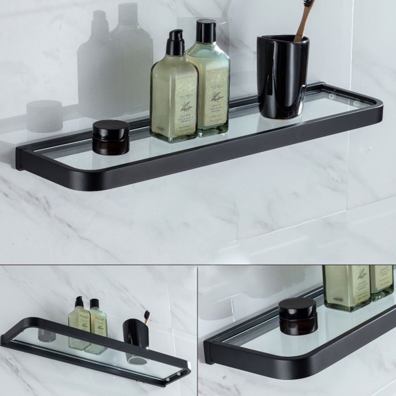 Modern Classic Bath Hardware Set in Stainless Steel Matte Black Robe Hooks/Towel Ring Bar