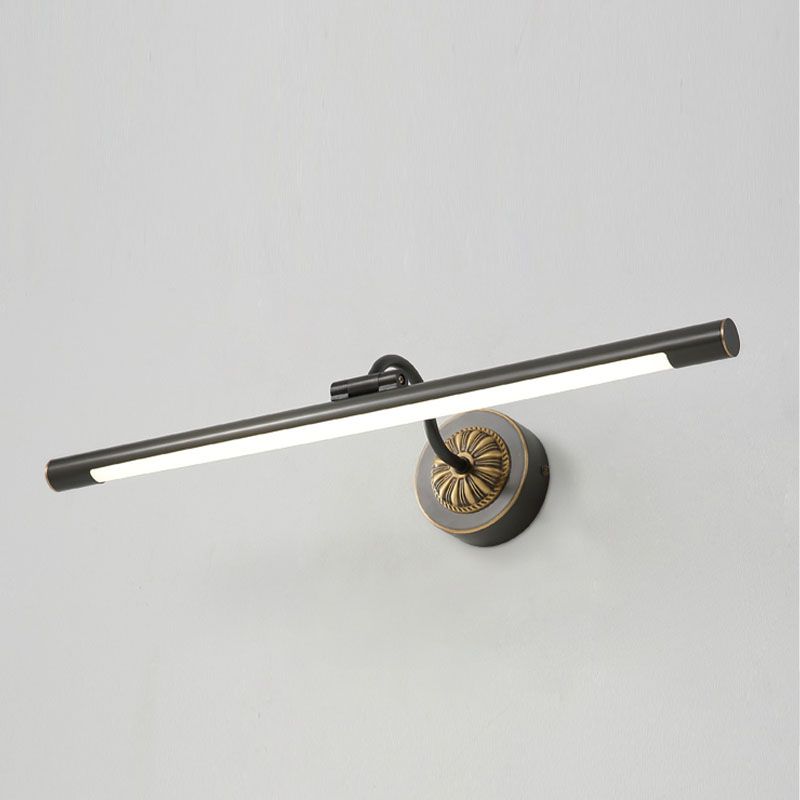 Linear Shade 1-Light Wall Sconce Post-Modern Simple Style Mirror Wall Lighting