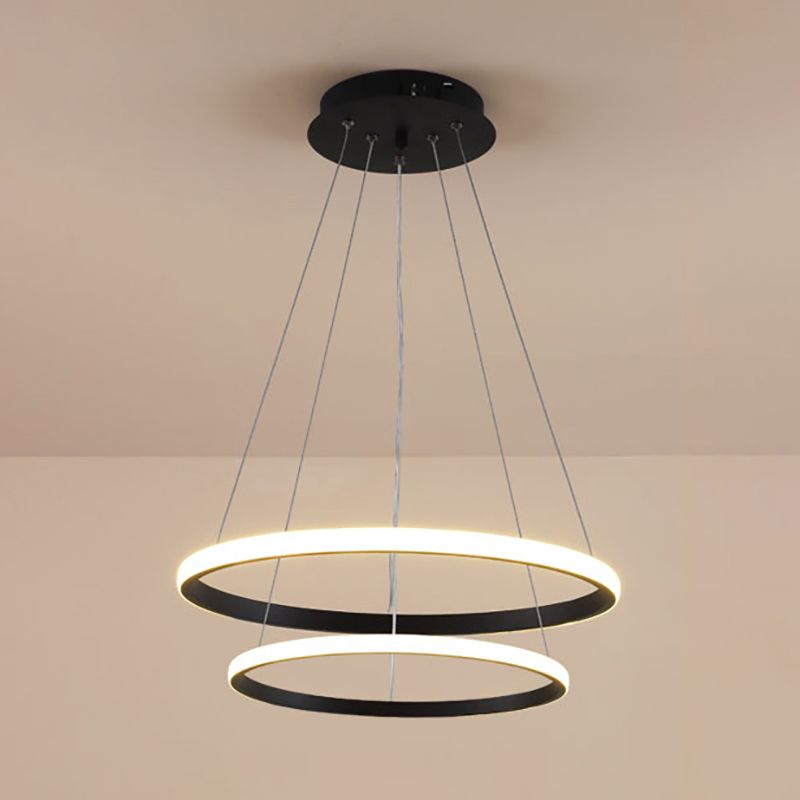 Modern Chandelier Lighting Fixture Multi-tier Chandelier Pendant Light for Dining Room