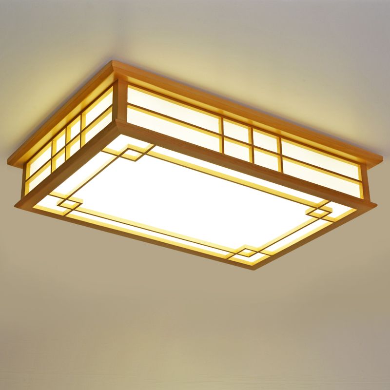 Contemporary Square Flush Mount Ceiling Light 1 Light LED Flush Ceiling Lights