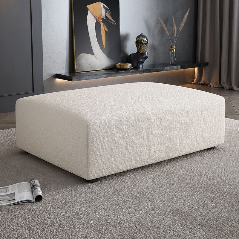 Rectangular Contemporary Ottoman Bedroom Foot Stool without Legs