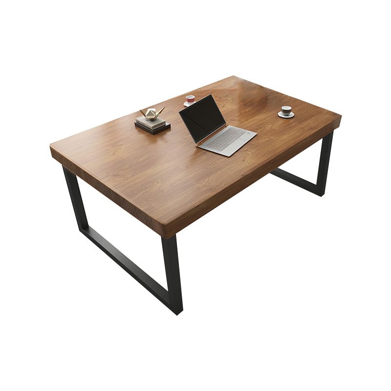 Pine Wood Meeting Table Industrial Rectangle Office Working Table