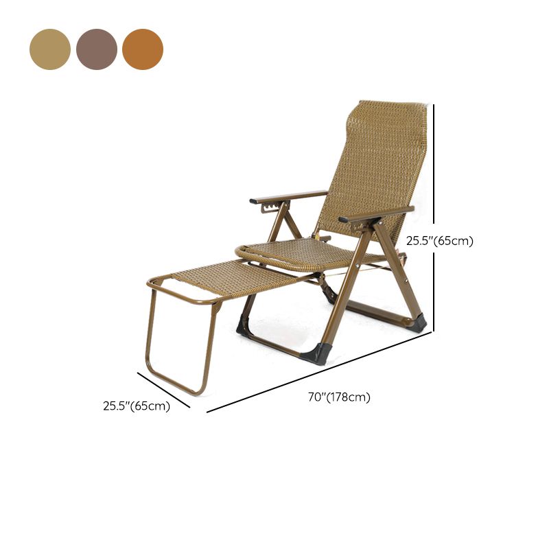 Contemporary Single Ergonimic Recliner with Legs Metal Solid Color