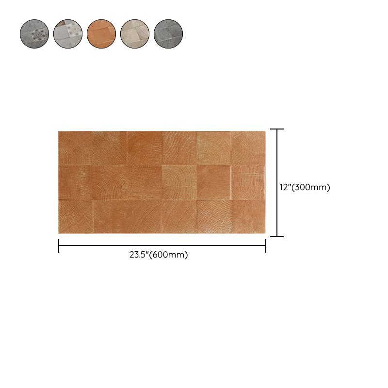 Ceramic Wall Tile Rectangle Straight Edge Outdoor Floor Wall Tile